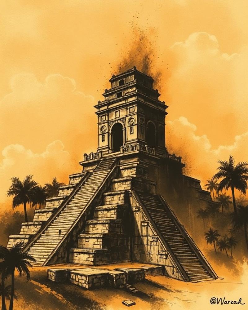 Cathedral Over Pyramid